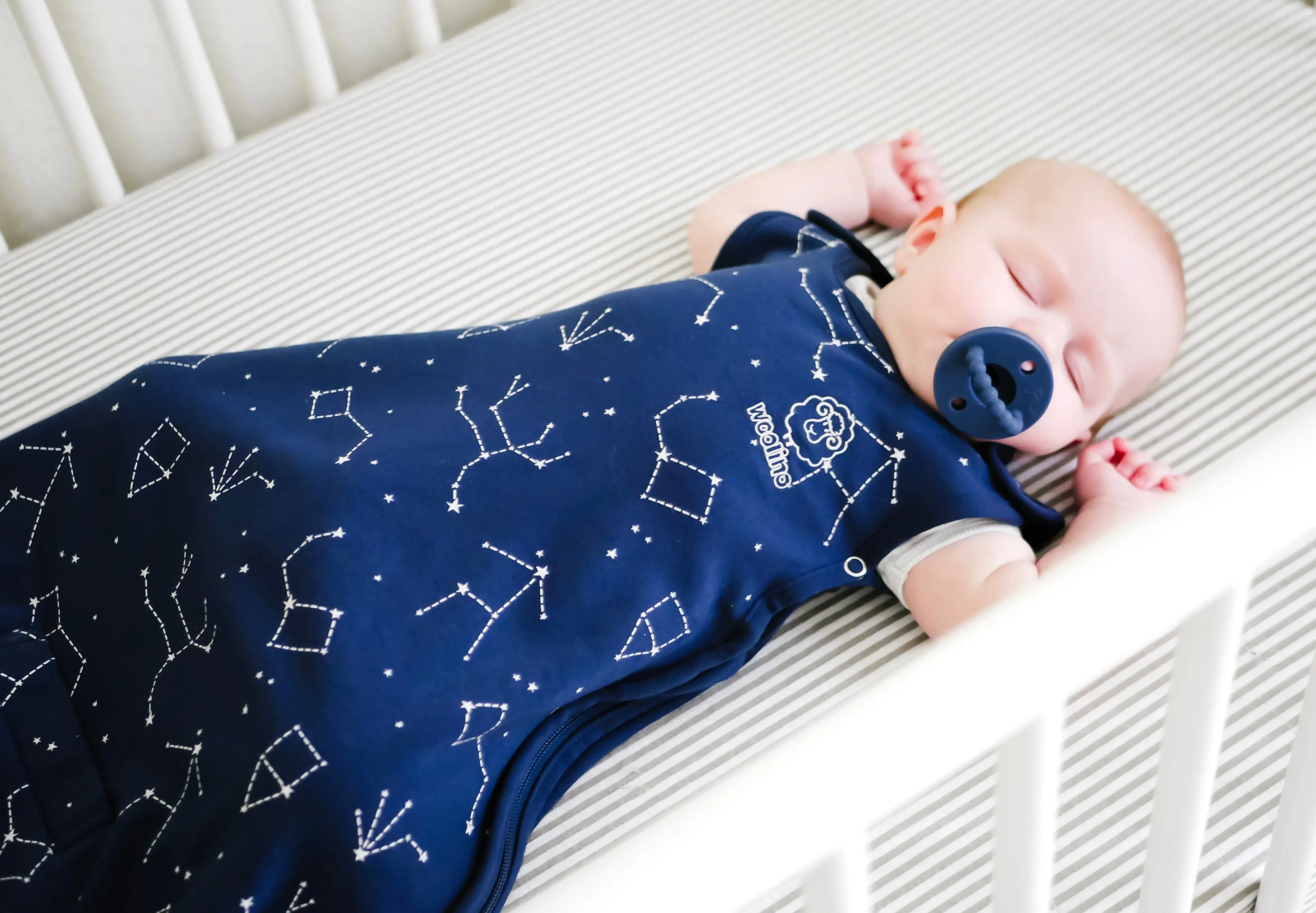 4 Season® Ultimate Baby Sleep Bag, Merino Wool & Organic Cotton, Night Sky™