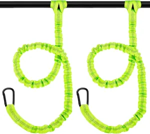 Apeso 2 Pack Kayak Paddle Leash, Paddle Board Leash Fishing Lanyard Tool Tether with Carabiner Kayaking Accessories