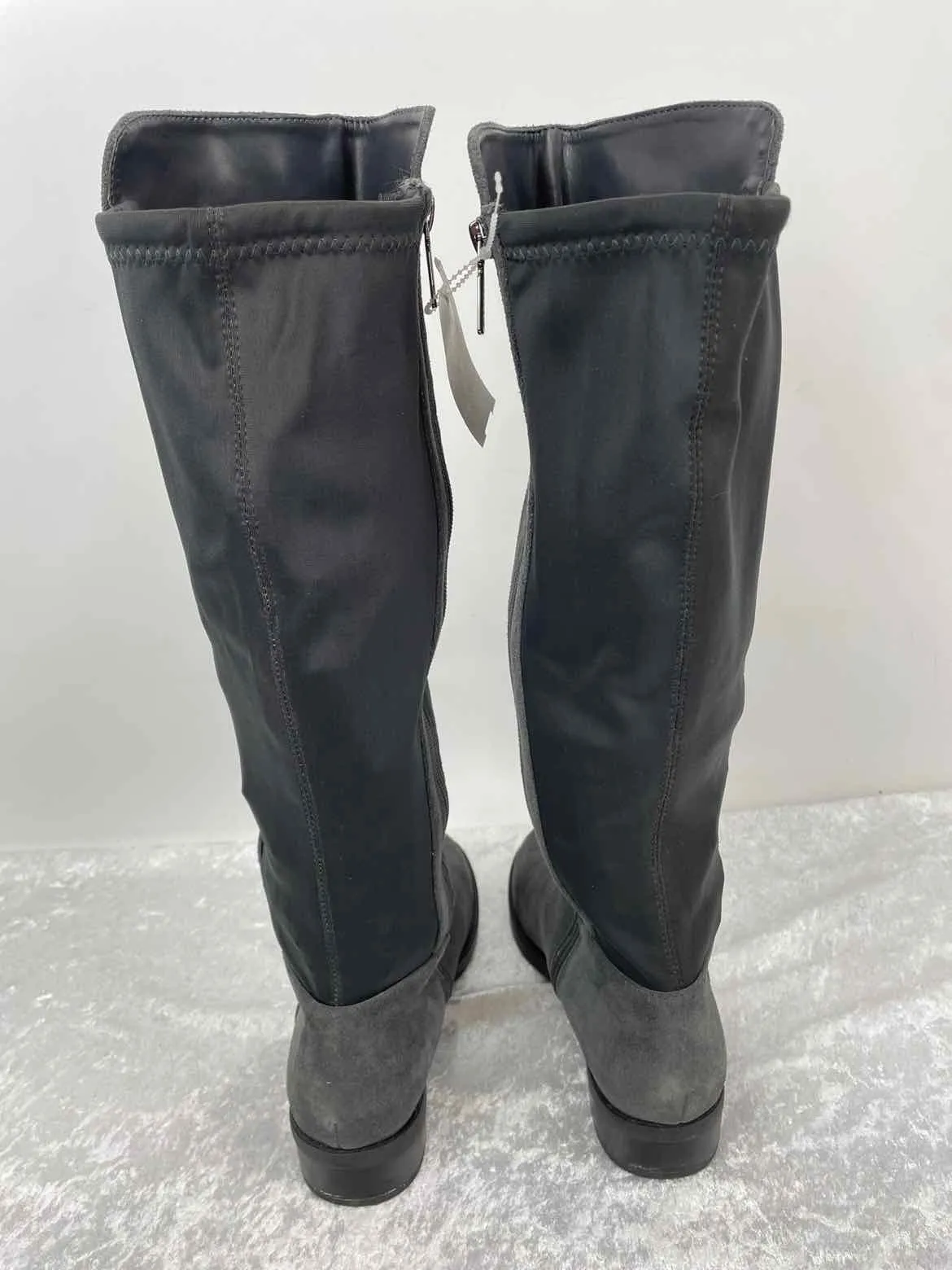 Blondo Women Size 8.5 gray/black Waterproof Knee Height Boots