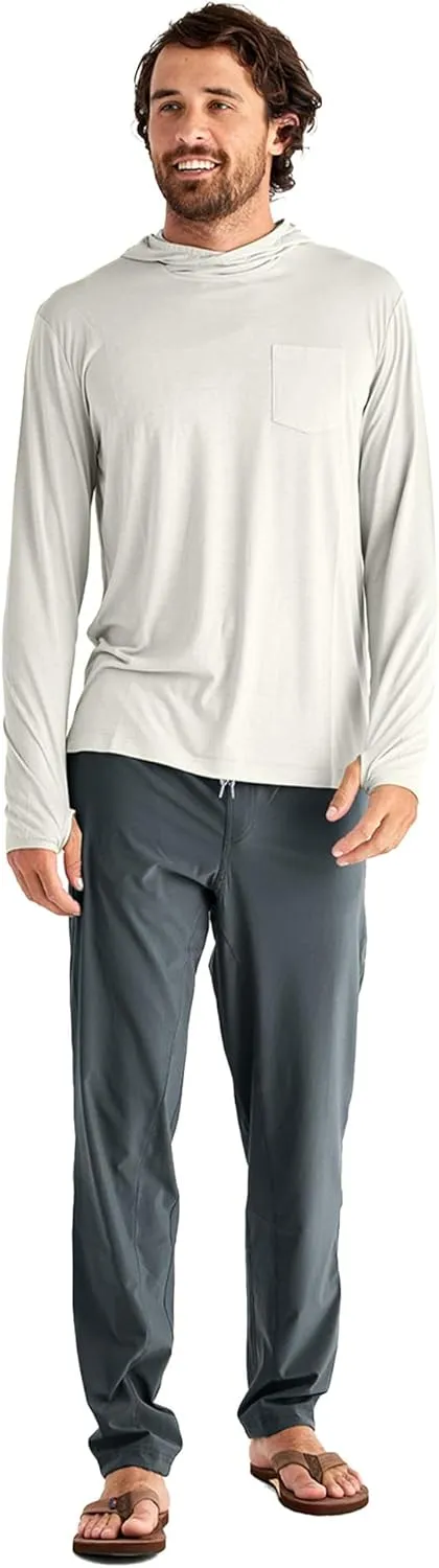Free Fly Men's Breeze Pant - Quick-Dry, Moisture-Wicking, Breathable Lightweight Outdoor Pants with Sun Protection - UPF 50 