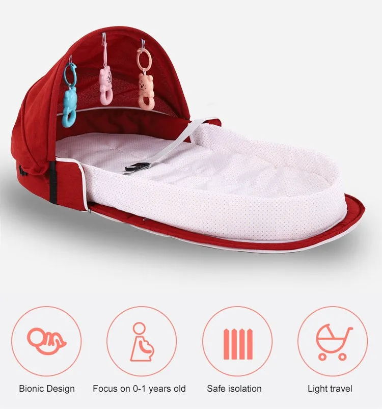 Multi-Function Portable Baby Carry Bed