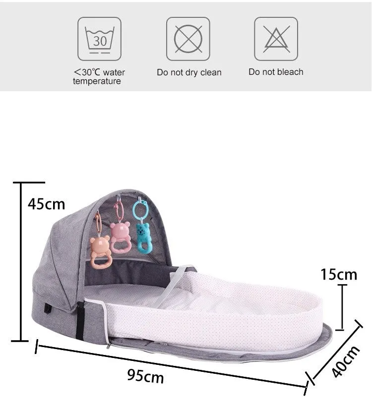 Multi-Function Portable Baby Carry Bed