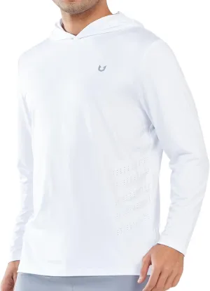 NORTHYARD Men's UPF 50  Long Sleeve Hoodie Shirts Sun Protection Fishing Swim Lightweight Quick Dry Workout UV SPF Rash Guard