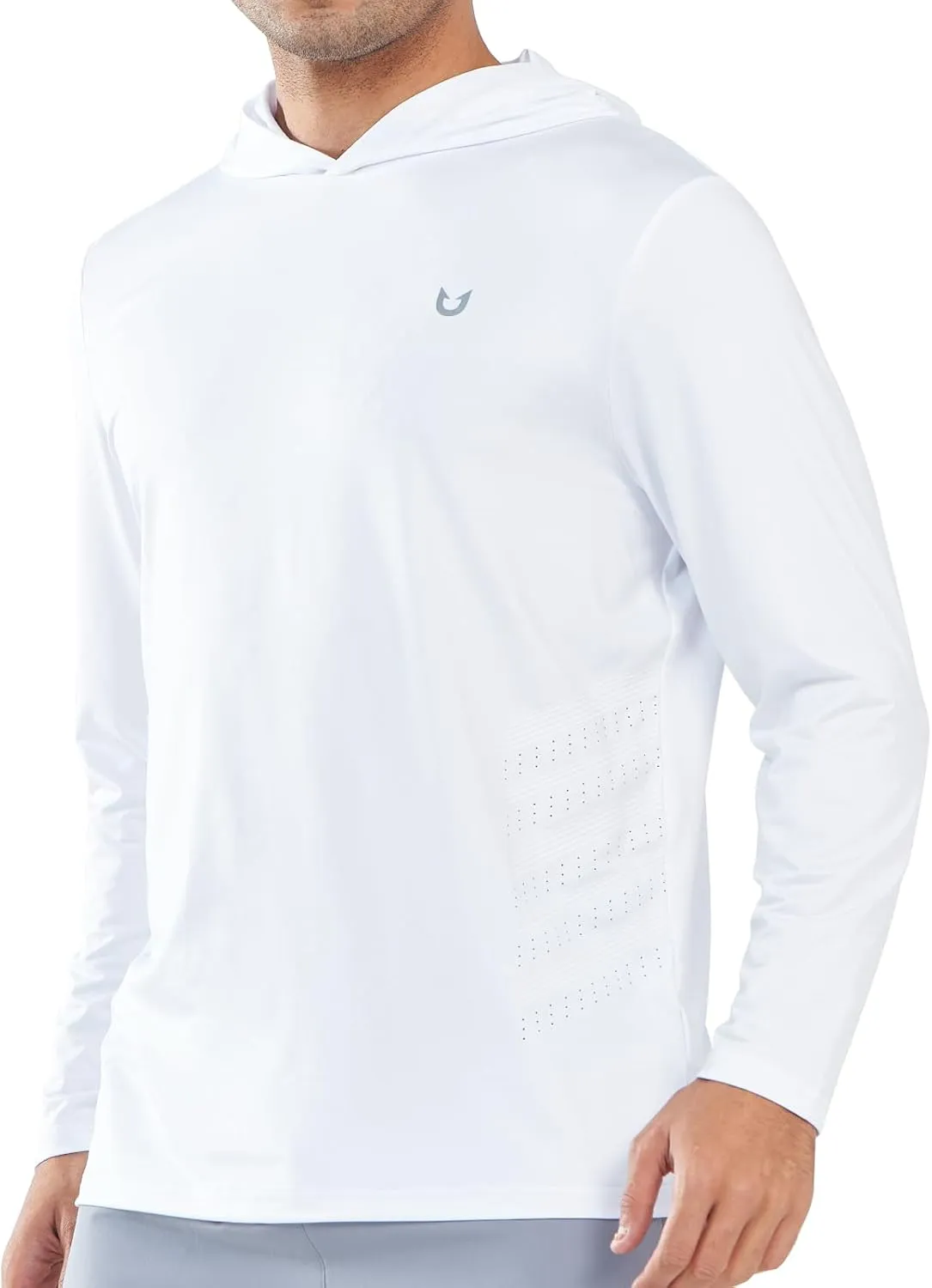 NORTHYARD Men's UPF 50  Long Sleeve Hoodie Shirts Sun Protection Fishing Swim Lightweight Quick Dry Workout UV SPF Rash Guard