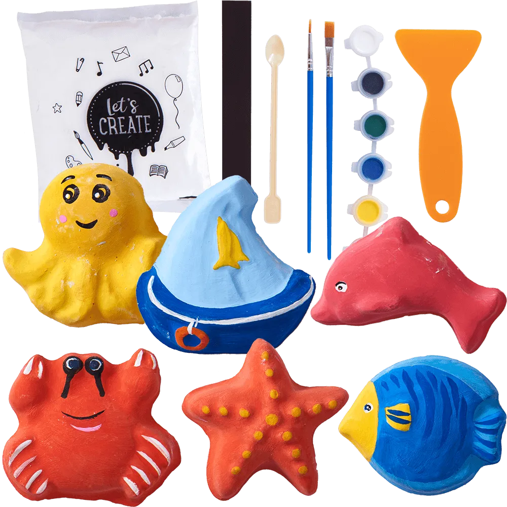 Ocean Mould & Paint Set - Arts and Crafts