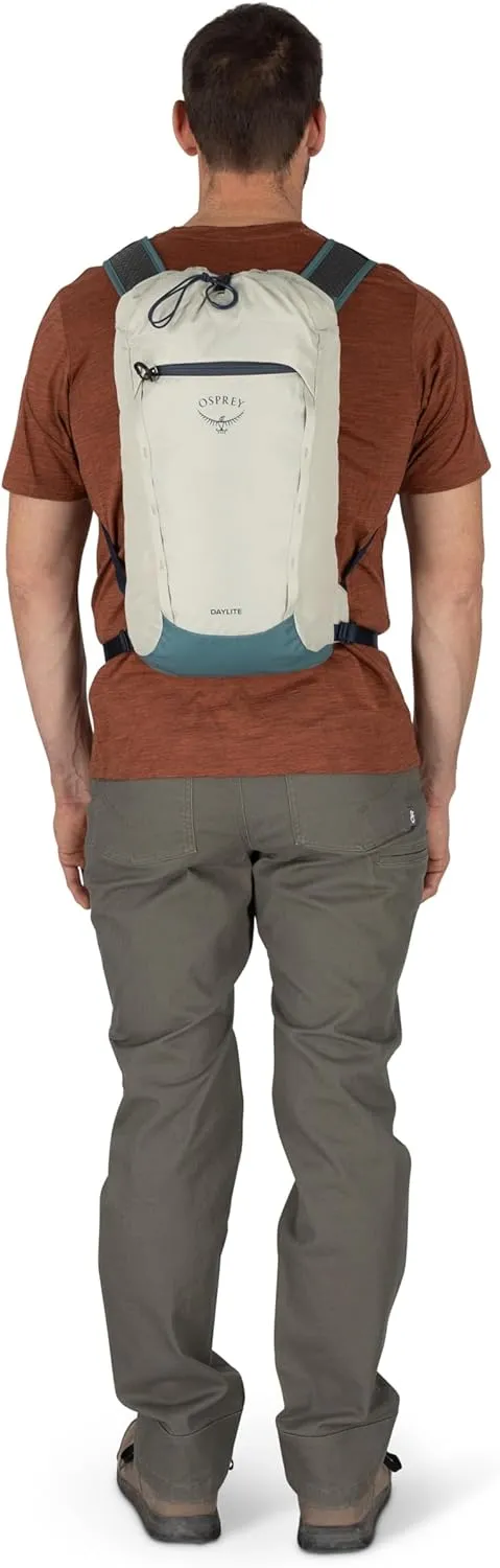 Osprey Daylite Cinch Backpack, Daisy Print Sevres Blue