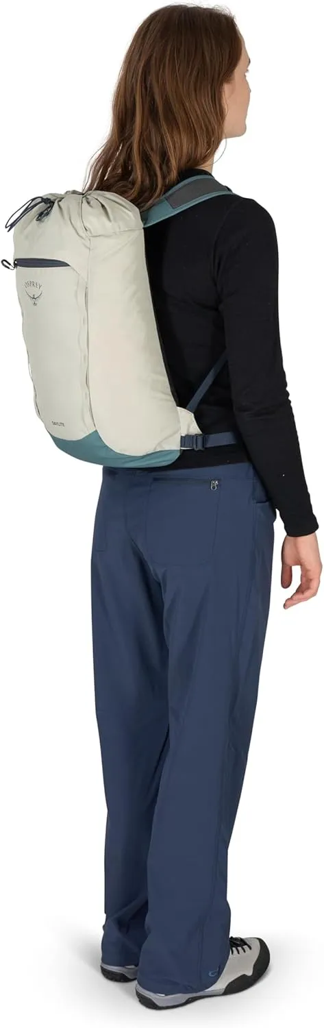 Osprey Daylite Cinch Backpack, Daisy Print Sevres Blue