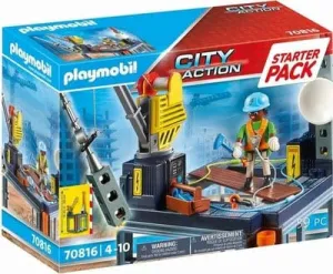 Playmobil 70816 City Action Construction Site Starter Pack