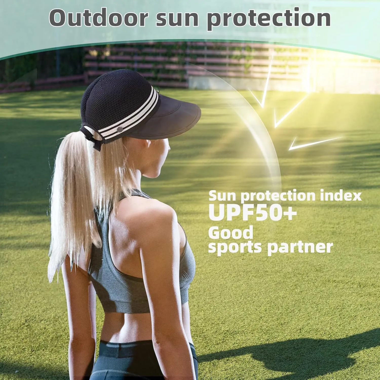 Womens Sun Hats Wide Brim??Breathable Plus Wide Peaked Cap for UV Protection Hiking Fishing Beach Outdoor Riding Horse UPF 50 