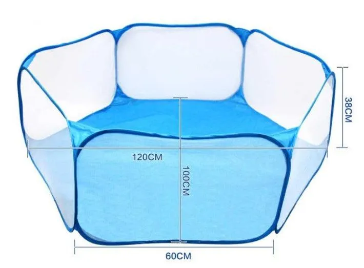 WonderWave Foldable Baby Play Tent – Portable Ocean Ball Pit for Kids