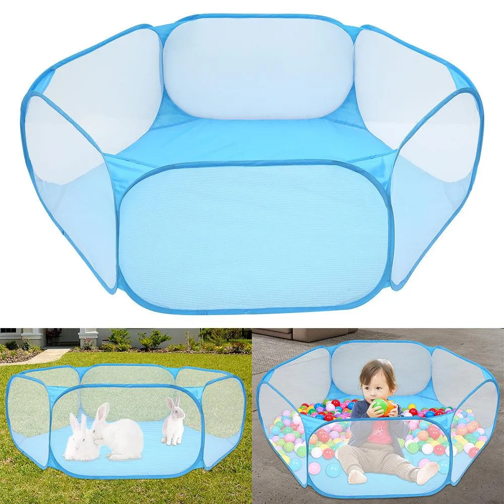 WonderWave Foldable Baby Play Tent – Portable Ocean Ball Pit for Kids