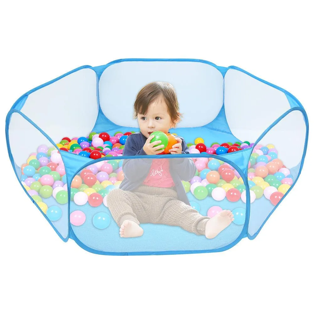 WonderWave Foldable Baby Play Tent – Portable Ocean Ball Pit for Kids